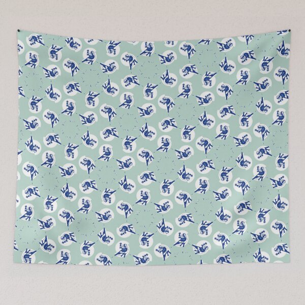 Item preview, Run Wild and Free (blue edition) designed and sold by Juliette Lancien.