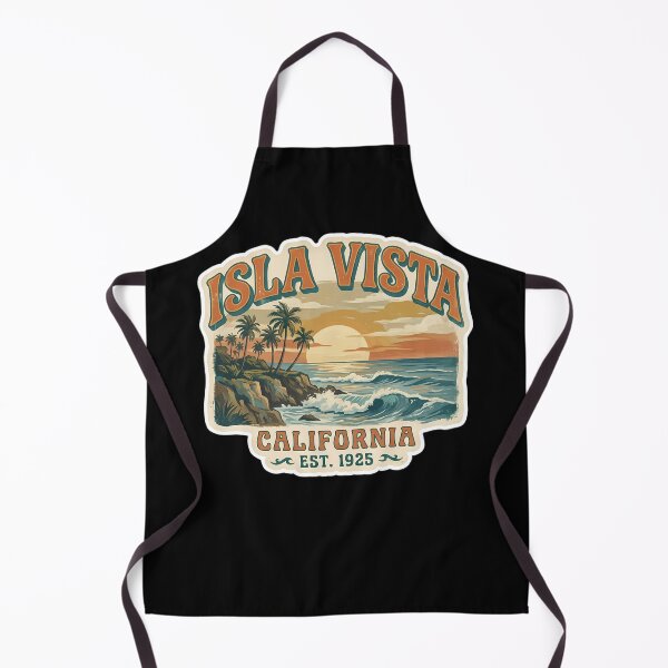 Item preview, Isla Vista California Vintage Coastal Sunset Waves designed and sold by LittleArij.