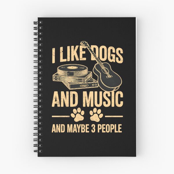 Item preview, I Like Dogs And Music And Maybe 3 People Text designed and sold by SoyLamderma.