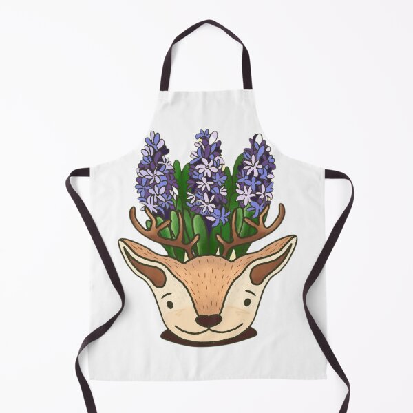 Item preview, Floral Deer Spirit designed and sold by Quietfoxmax.