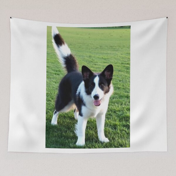 Item preview, Animals - Small Herding Dog, Joyful Bicolor Coated designed and sold by World-Pets.