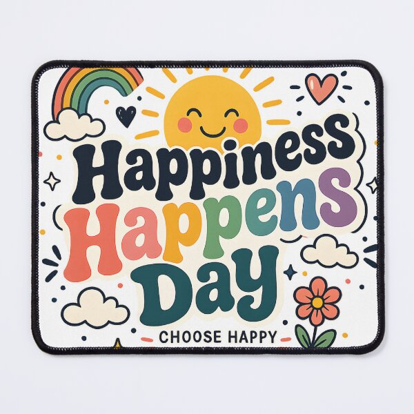 Item preview, Choose Happy Rainbow Sunshine Positive Graphic designed and sold by palozashop.