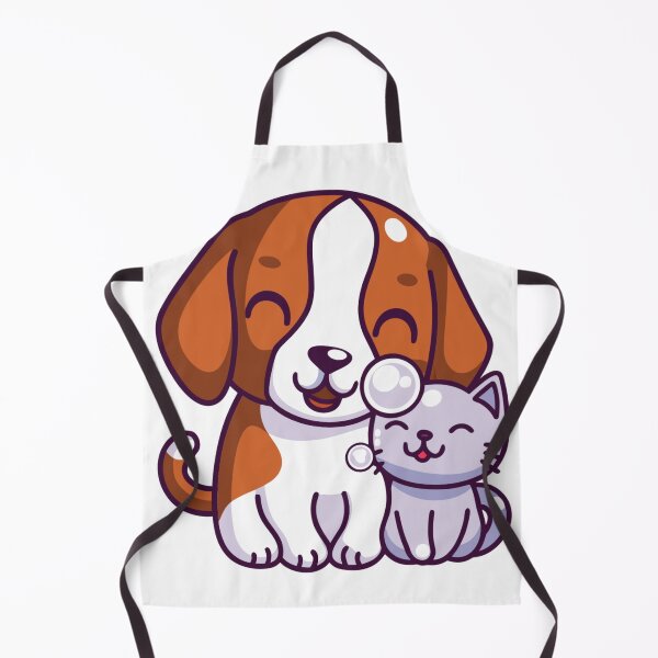 Item preview, Cat and Dog Animal Friendship Design designed and sold by Charonde.