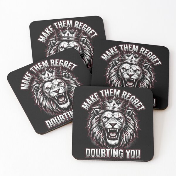 Item preview, Make Them Regret Doubting You - Lion Crown Gymwear designed and sold by OLLI_STORE.