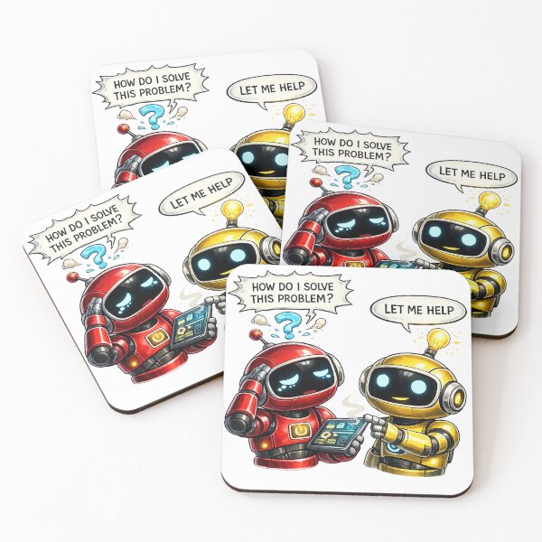 Item preview, robots memes designed and sold by VasiArtLab.