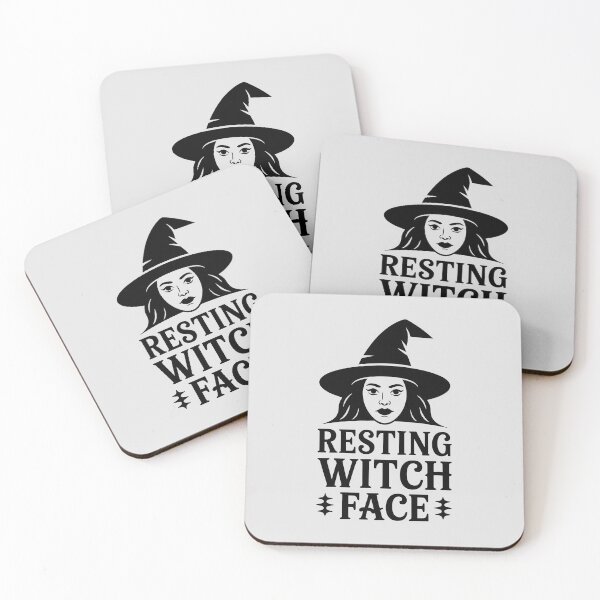 Item preview, Resting Witch Face – Funny Halloween Witch Design designed and sold by Jollys-ArtShop.