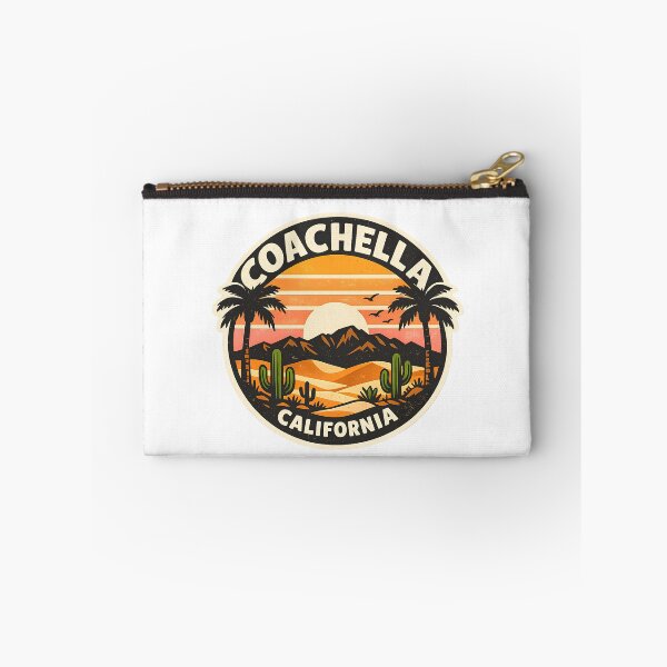 Item preview, Coachella California Vintage Desert Sunset Palms designed and sold by LittleArij.