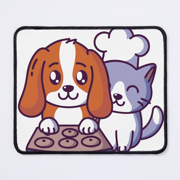 Item preview, Cat and Dog Cute Companion Design designed and sold by Charonde.