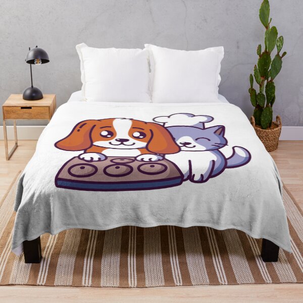 Item preview, Cat and Dog Cute Companion Design designed and sold by Charonde.