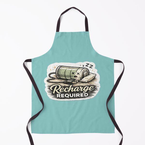 Item preview, Recharge Required | Funny Burnout Design | Social Battery Low Gift for Introverts & Overworked People designed and sold by GottaPics.