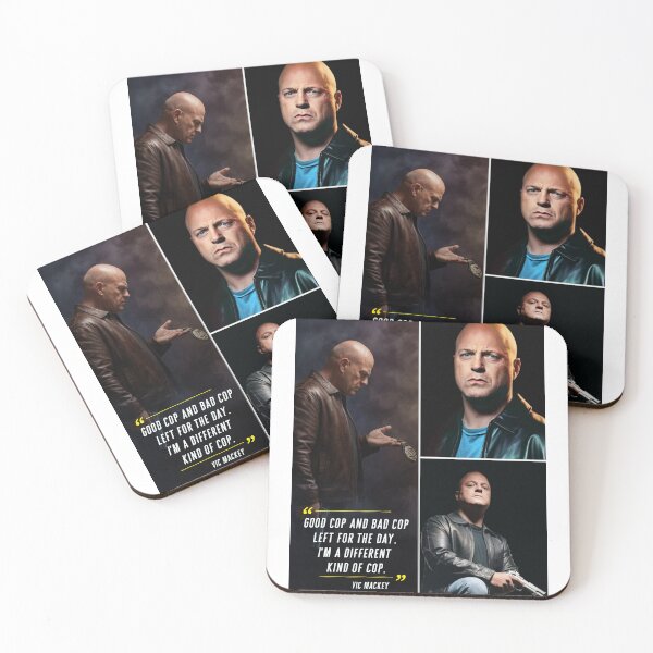 Item preview, Vic Mackey Quote Painted HD Art designed and sold by DiverseDazzle.