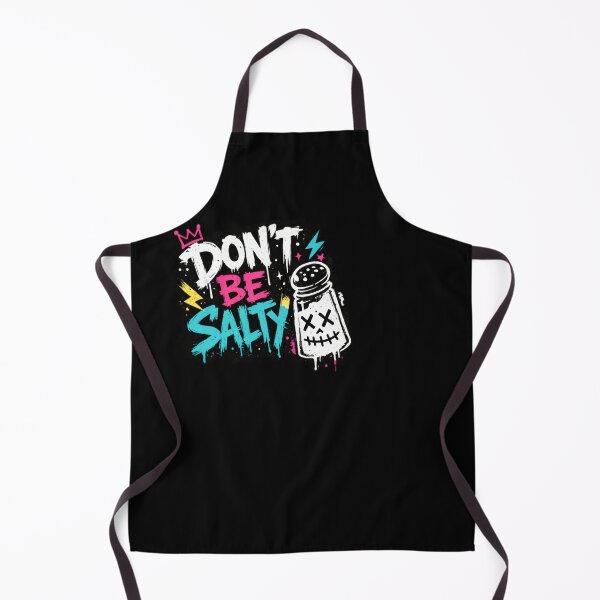 Item preview, Don't Be Salty Graffiti Salt Shaker Design designed and sold by markymaarty.
