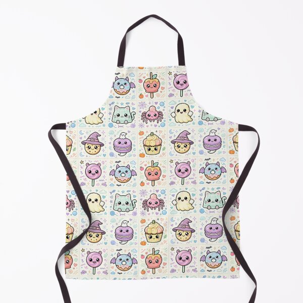 Item preview, Pastel Kawaii Halloween Treats Grid designed and sold by Teeny Quities.