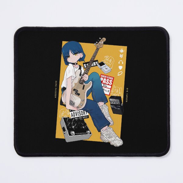Item preview, Anime Bass Player Music Gear Pop Culture designed and sold by KevinMarkB.