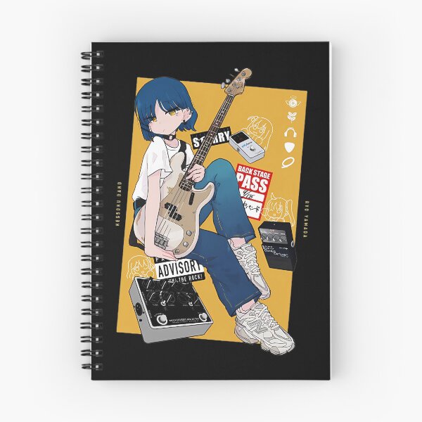 Item preview, Anime Bass Player Music Gear Pop Culture designed and sold by KevinMarkB.