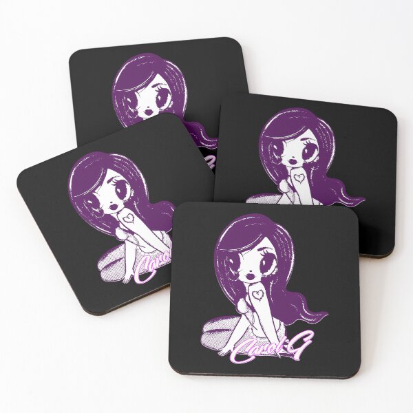 Item preview, Karol G Cute Purple Chibi Character designed and sold by Pintergallery.