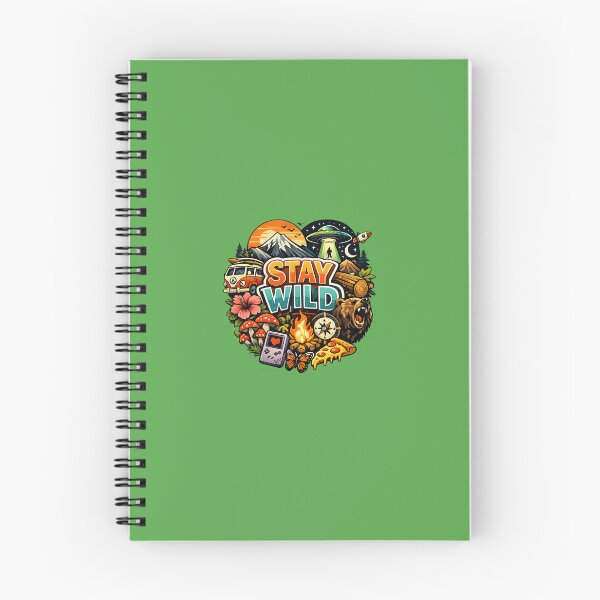 Item preview, Stay Wild Adventure Retro Camping designed and sold by Dream Design Store.