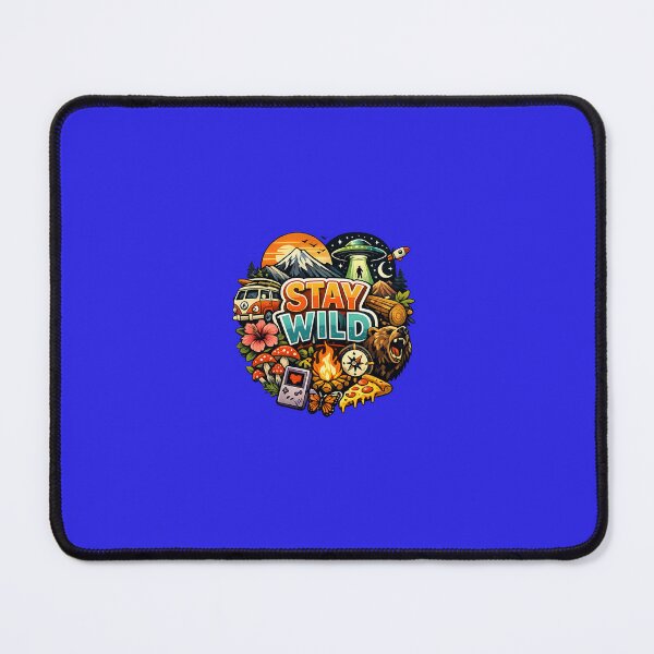 Item preview, Stay Wild Adventure Retro Camping designed and sold by Dream Design Store.