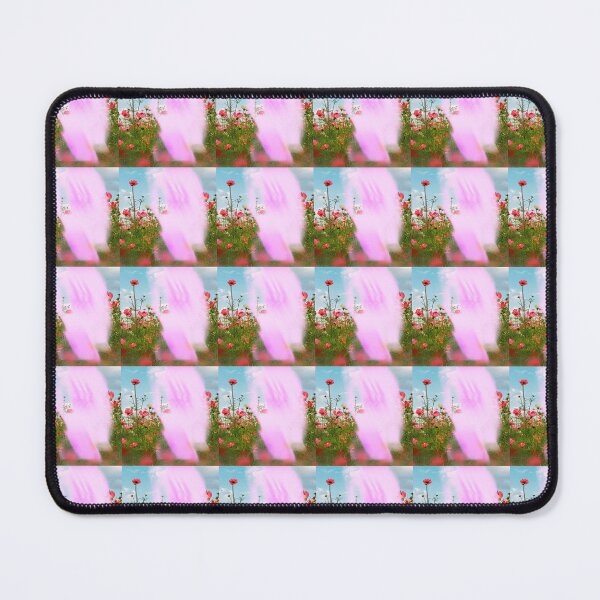 Item preview, Ethereal Glow in the Wildflowers – Rainbow Light Over Cosmos Flowers designed and sold by NylaInnerBloom.