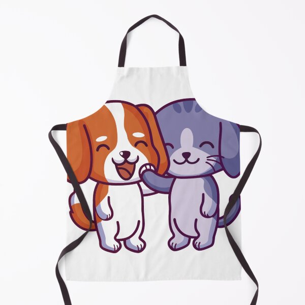 Item preview, Cat and Dog Funny Animal Duo designed and sold by Charonde.
