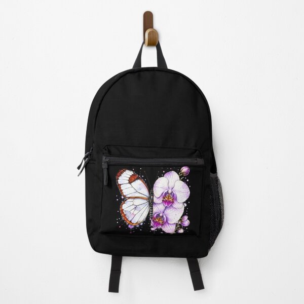 Item preview, Orchid Butterfly Watercolor Illustration designed and sold by ColorSplash123.