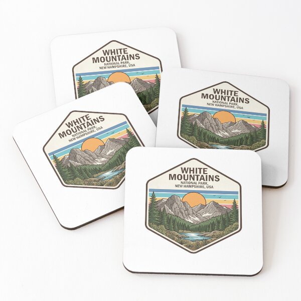 Item preview, White Mountains National Forest New Hampshire Vintage Sunset designed and sold by LittleArij.