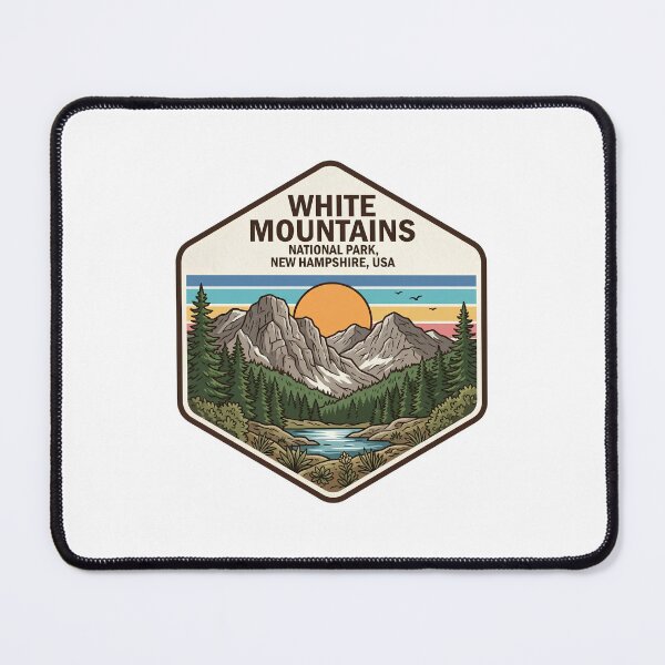 Item preview, White Mountains National Forest New Hampshire Vintage Sunset designed and sold by LittleArij.