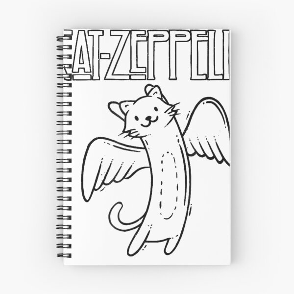 Item preview, Cat-Zeppelin Flying Cat Band Parody designed and sold by ValerieEmard.