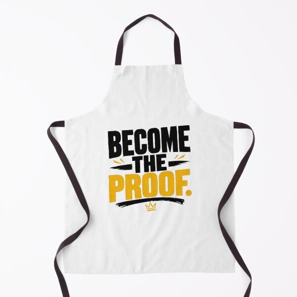 Item preview, Become the Proof – Bold Motivational Typography Quote | Minimal Inspirational Design designed and sold by Lovestickerco.