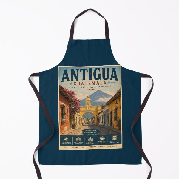 Item preview, Vintage Antigua - Guatemala Poster designed and sold by GoodOldVintage.