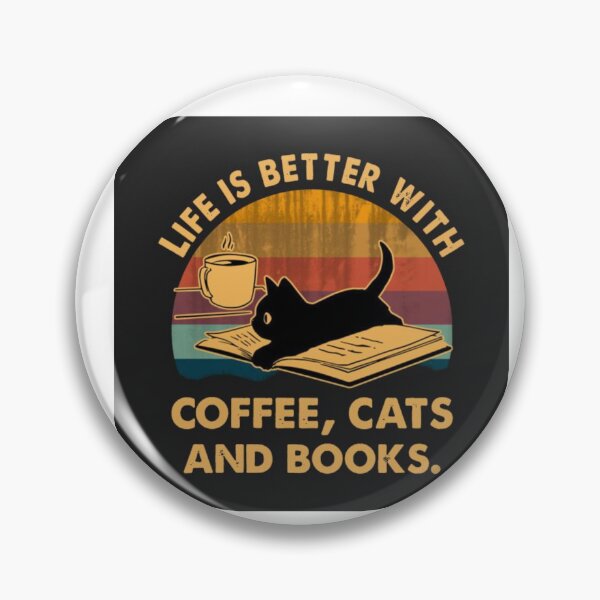 Item preview, Black Cat Coffee Lover Shirt designed and sold by denisa1mihaela.