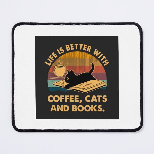 Item preview, Black Cat Coffee Lover Shirt designed and sold by denisa1mihaela.