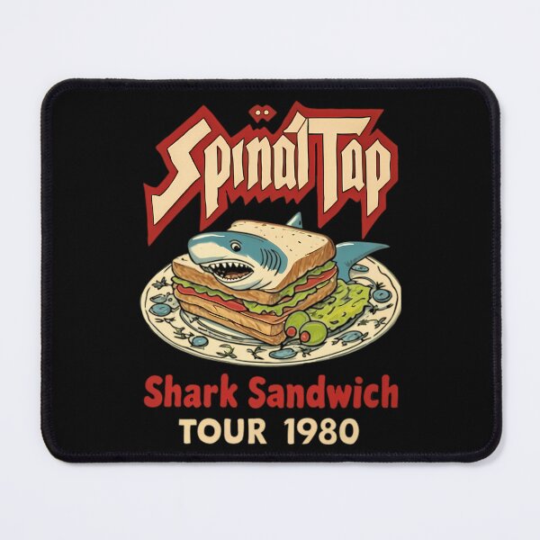 Item preview, Spinal Tap Shark Sandwich Tour 1980 Retro Rock designed and sold by Alinshm.