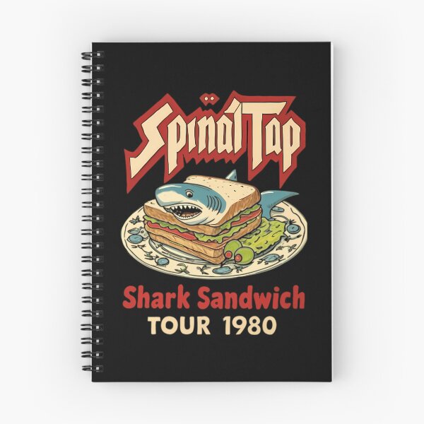 Item preview, Spinal Tap Shark Sandwich Tour 1980 Retro Rock designed and sold by Alinshm.