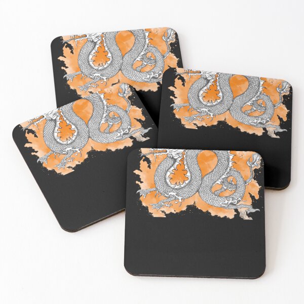 Item preview, Orange dragon designed and sold by UrbanVisions.