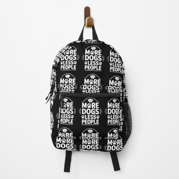 Item preview, More Dogs Less People Paw Print Dog Lover Graphic designed and sold by SoyLamderma.