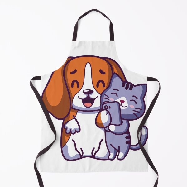 Item preview, Cat and Dog Lovely Pet Friends designed and sold by Charonde.
