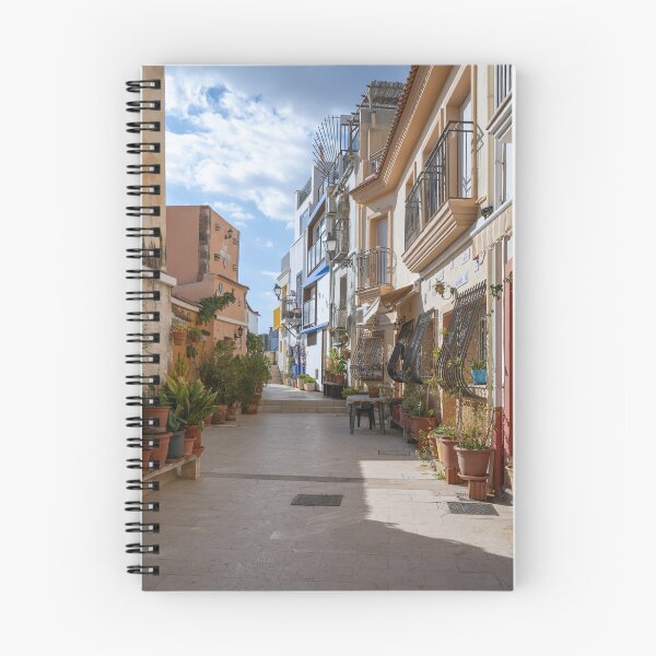 Item preview, Colorful homes in Barrio De Santa Cruz, Alicante designed and sold by WorldScenery.