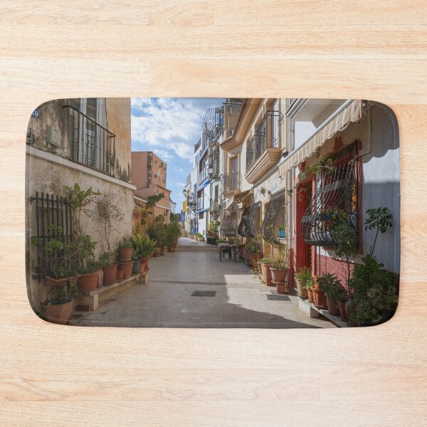 Item preview, Colorful homes in Barrio De Santa Cruz, Alicante designed and sold by WorldScenery.