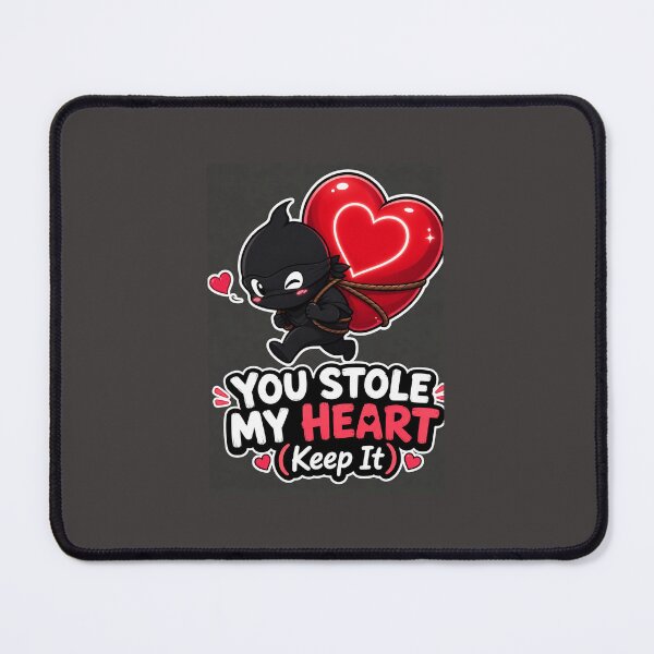 Item preview, You Stole My Heart Keep It Cute Flirty Thief Sticker designed and sold by Aliplus+.