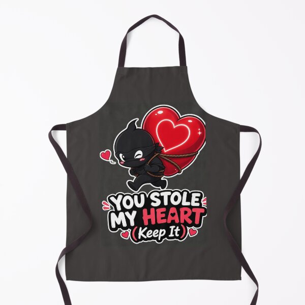 Item preview, You Stole My Heart Keep It Cute Flirty Thief Sticker designed and sold by Aliplus+.