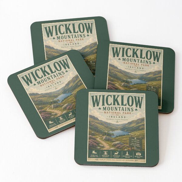 Item preview, Wicklow Mountains National Park - Ireland designed and sold by GoodOldVintage.