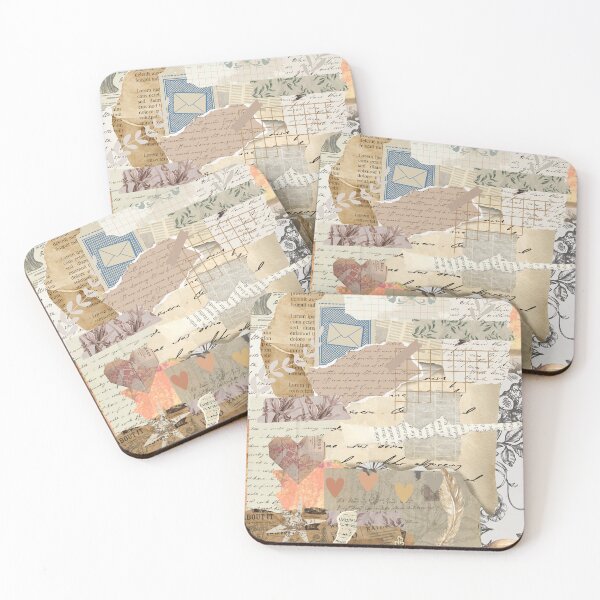 Item preview, Vintage Paper Collage Antique Ephemera Aesthetic designed and sold by Zenna MT 1.