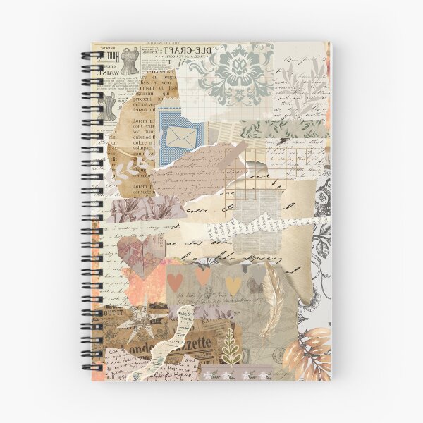Item preview, Vintage Paper Collage Antique Ephemera Aesthetic designed and sold by Zenna MT 1.