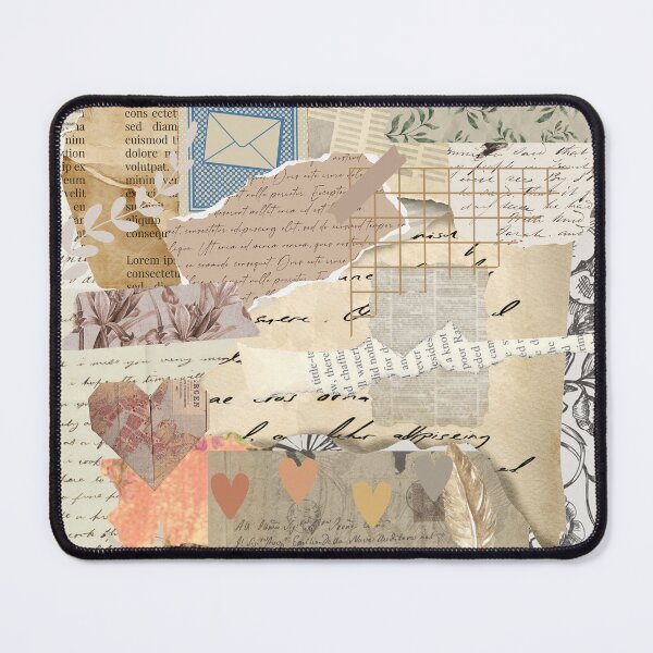 Item preview, Vintage Paper Collage Antique Ephemera Aesthetic designed and sold by Zenna MT 1.