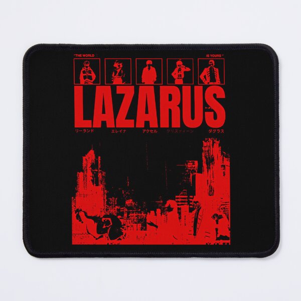 Item preview, Lazarus Anime Red City Silhouette Character designed and sold by Nogar25.