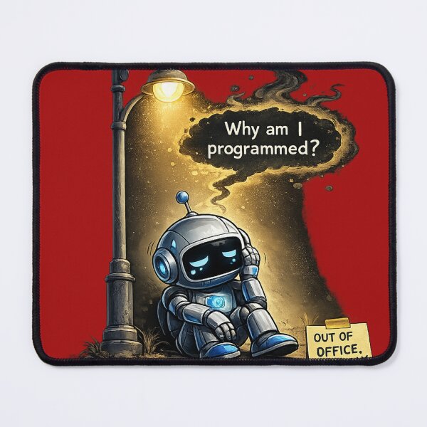 Item preview, Why Am I Programmed? designed and sold by VasiArtLab.