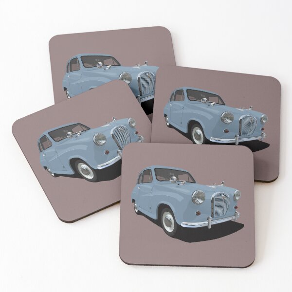 Item preview, Austin A35 - Iris Blue designed and sold by knappidesign.
