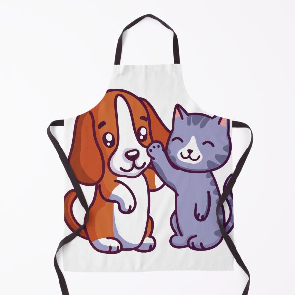 Item preview, Cat and Dog Cute Animal Duo designed and sold by Charonde.