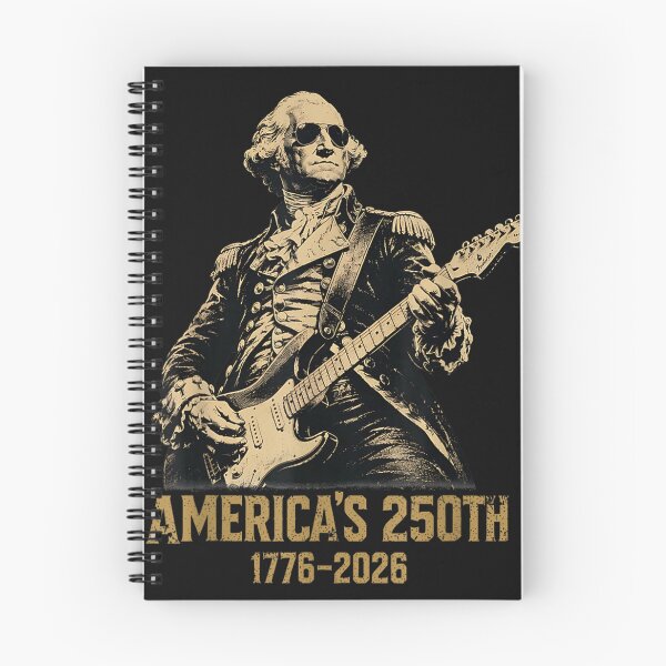 Item preview, America 250th George Washington Rock Guitar Music 1776 2026 T-Shirt designed and sold by AidanMacdougall.